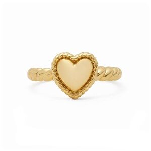 Kate Spade Golden Hour Heart Ring - Size 6 (NWT)
